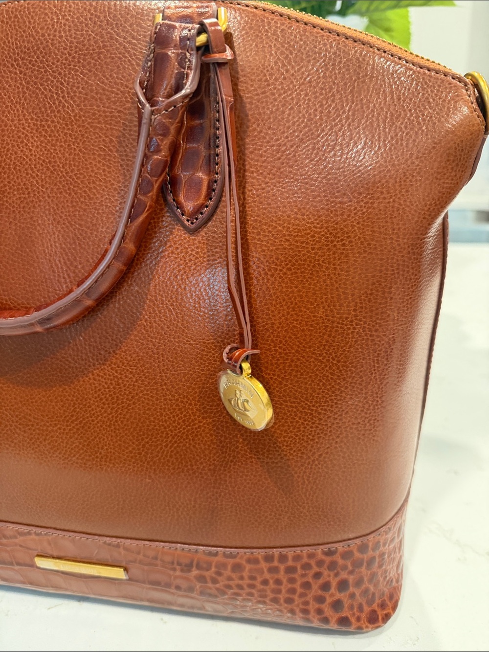 Brahmin Large Duxbury in Butterscotch Laurence - Picture 3 of 11
